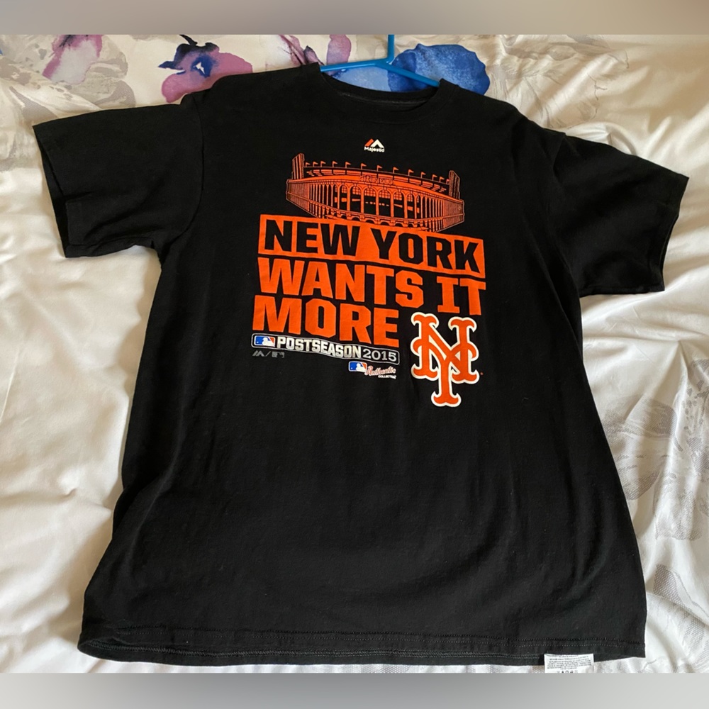 Majestic New York Mets T-shirt Post Season 2015